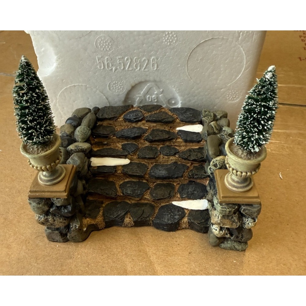 Department 56 Fieldstone Stairway Village Accessory Retired #5632826 Stone Steps